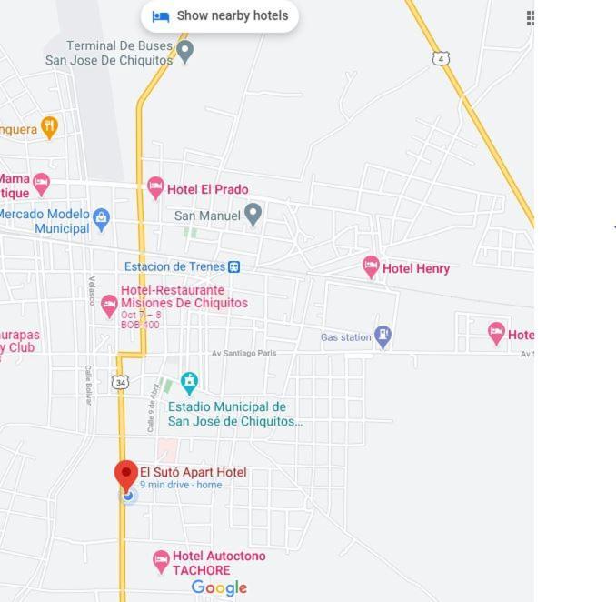 San José de Chiquitos El Suto-Aparthotel المظهر الخارجي الصورة